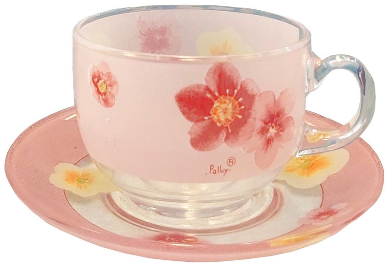 Luminarc – Poeme an Rose Tea Cup Set – 12 Pieces – product view