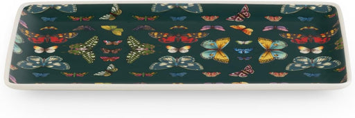 Portmeirion - Botanic Garden Harmony Accents Green Rectangular Tray | 13 x 7.5 in - Limolin 