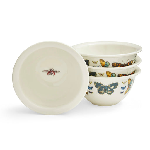 Portmeirion - Botanic Garden Harmony Bowl - Butterflies (Set of 4) | 6 in - Limolin 