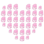 PremierLash - Heart Shape Blooming Adhesive Rings 100/Ea - Limolin 