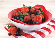 Prepara - Berry Bowl 2Pc/St Red/White - Limolin 