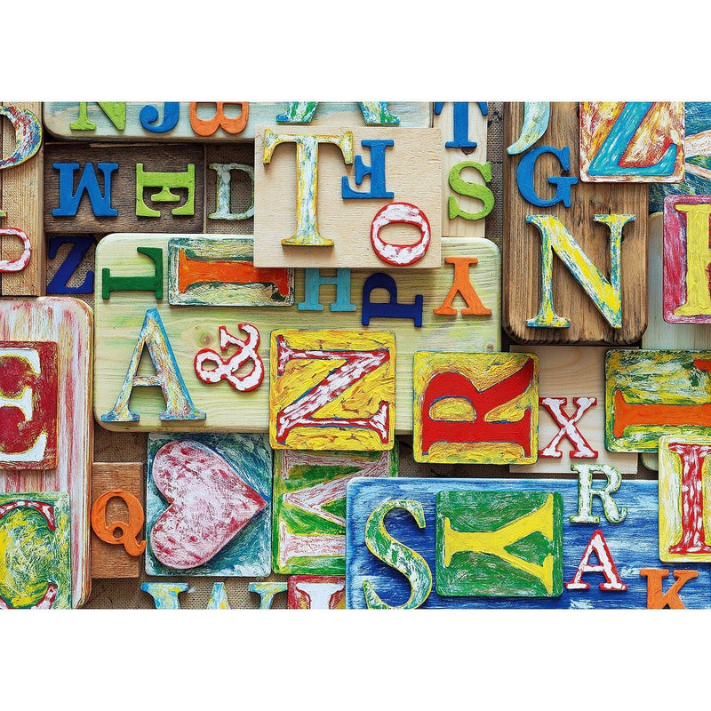 Prestige - Colorful Alphabet (1000-Piece Puzzle) - Limolin 