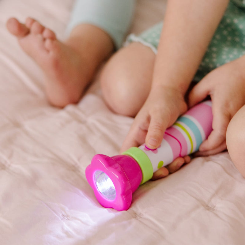 Melissa & Doug - Pretty Petals Flashlight - in use during play