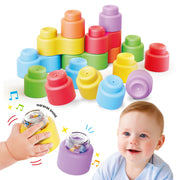 Quercetti - MOMY SOFT - Happy Sound - 18pcs - Limolin 