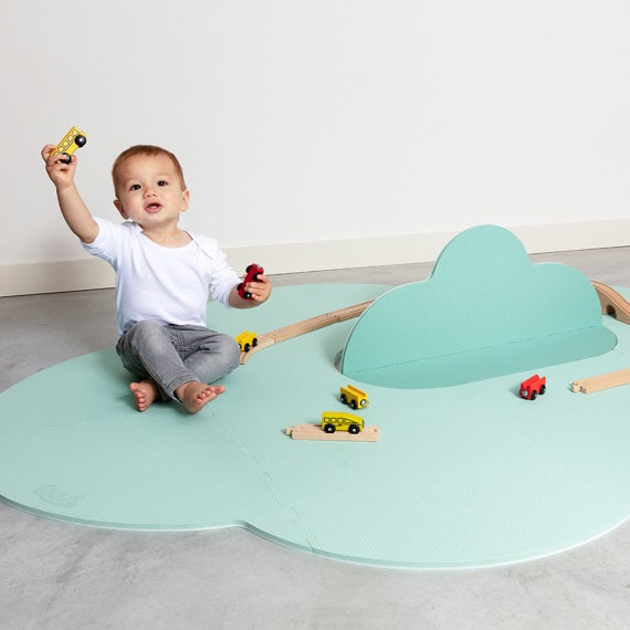 Quut - Headin The Clouds Playmat (Large) - Minty Green - Limolin 