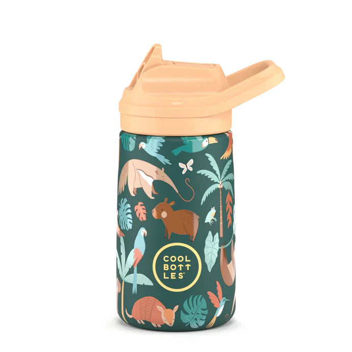 Cool Bottles - Kiddies 350 mL - Habitat Series - Rainforest Refuge