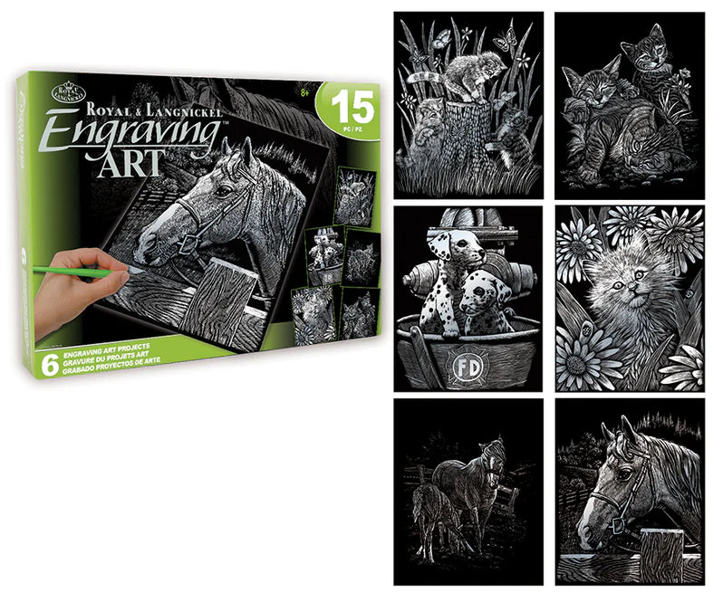 ROYAL - EGRVart Activity Set - Horses and Friends - Limolin 