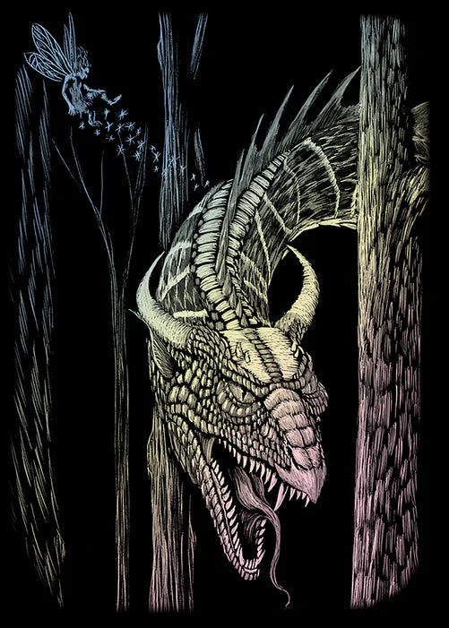ROYAL - Mini EGRVart Forest Dragon - Limolin 