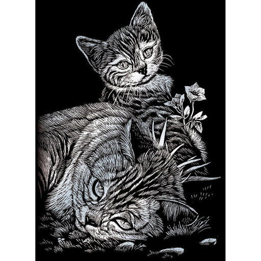 ROYAL - Mini EGRVart Tabby Cat and Kitten - Limolin 