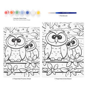 ROYAL - My First PBN Owls - Limolin 