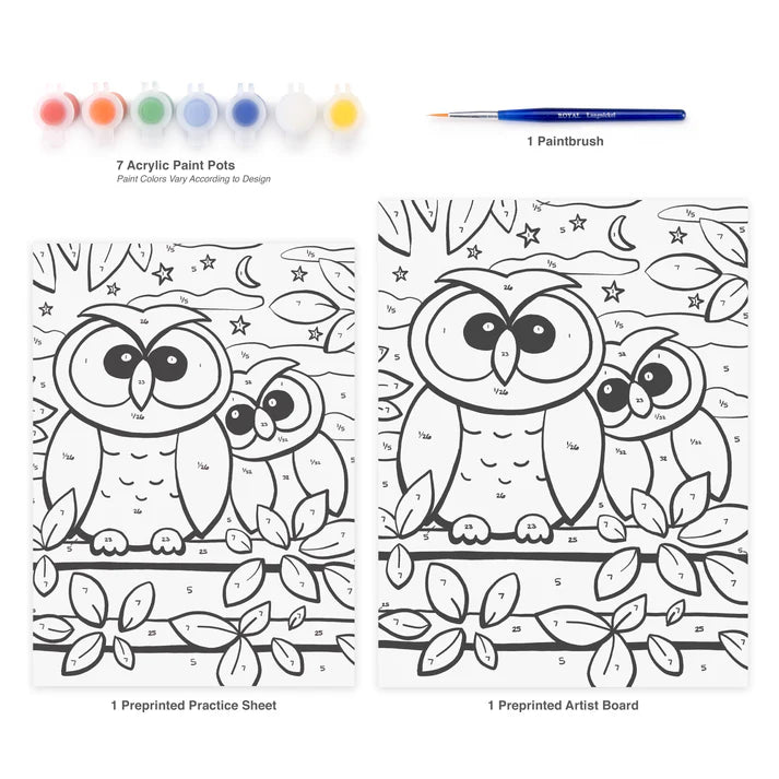 ROYAL - My First PBN Owls - Limolin 