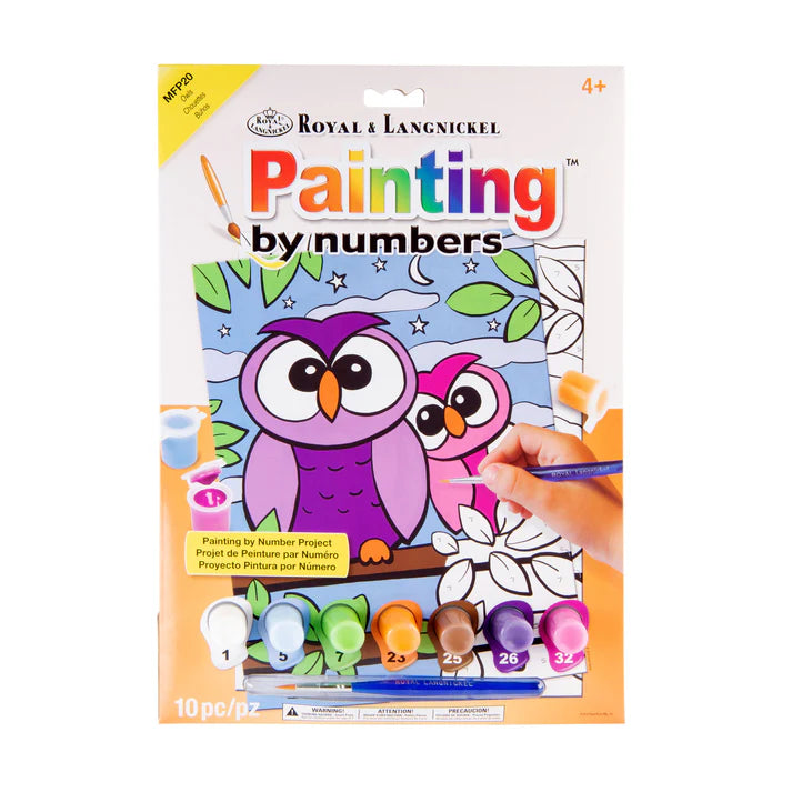 ROYAL - My First PBN Owls - Limolin 