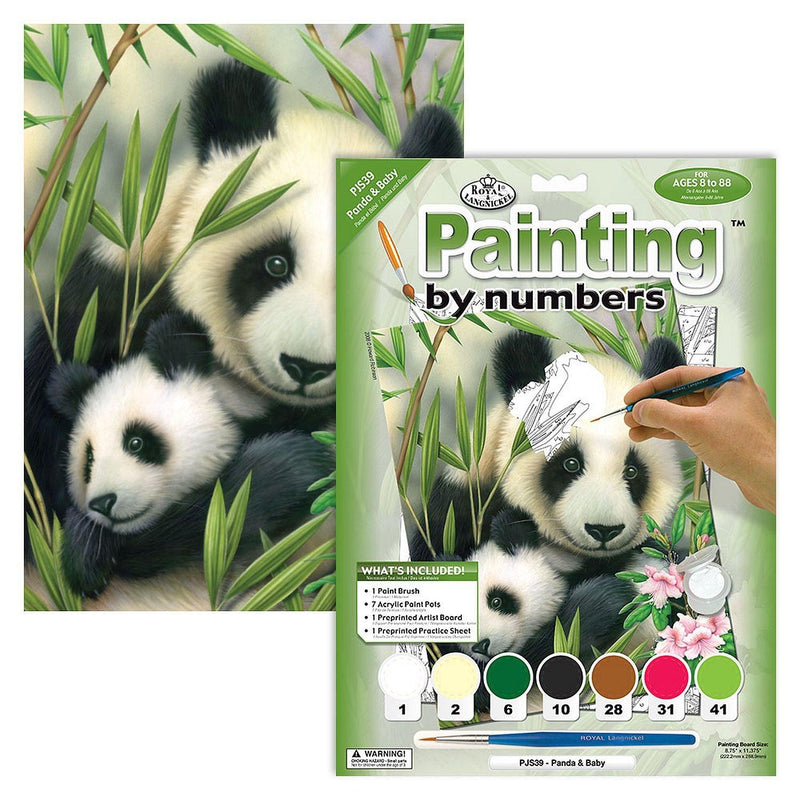 ROYAL - PBN Panda and Baby - Limolin 