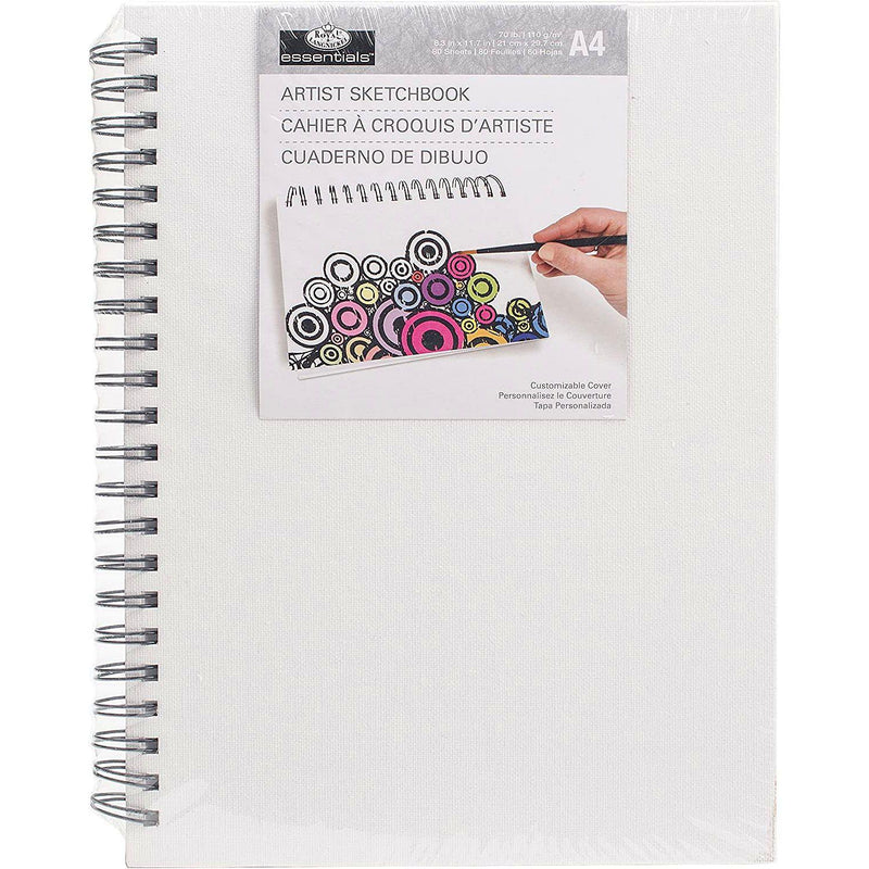 ROYAL - Sketchbook Small - Canvas Cover - Limolin 