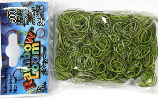 Rainbow Loom - Bands - Medieval: Neon Green - Limolin 