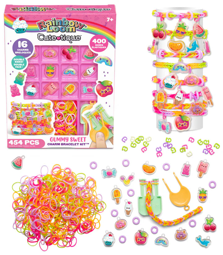 Rainbow Loom - GUMMY SWEET CUTE-TIQUE - Limolin 