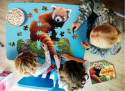 Madd Capp Puzzles – I Am Lil' Red Panda Jigsaw Puzzle | 100 Pieces – lifestyle view