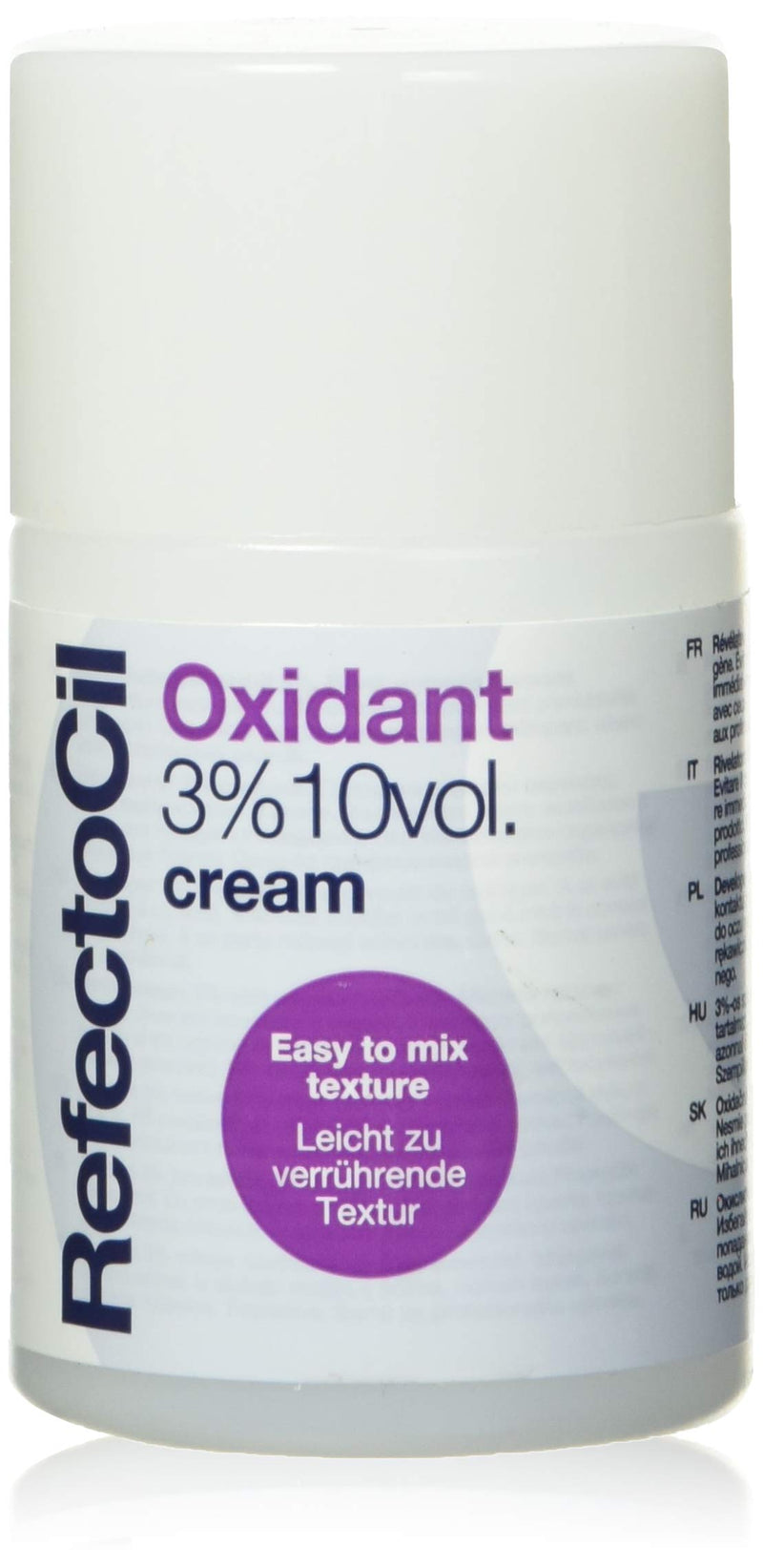 RefectoCil - Cream Developer 3% Oxidant (10 Vol) (100 Ml) - Limolin 