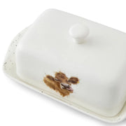 Royal Worcester - COVD BUTTER DISH (COW) - Limolin 