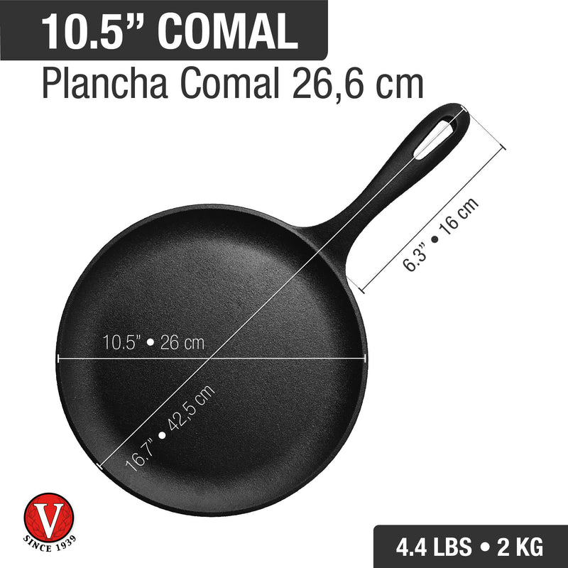 Victoria - Crêpière en fonte - 26 cm 