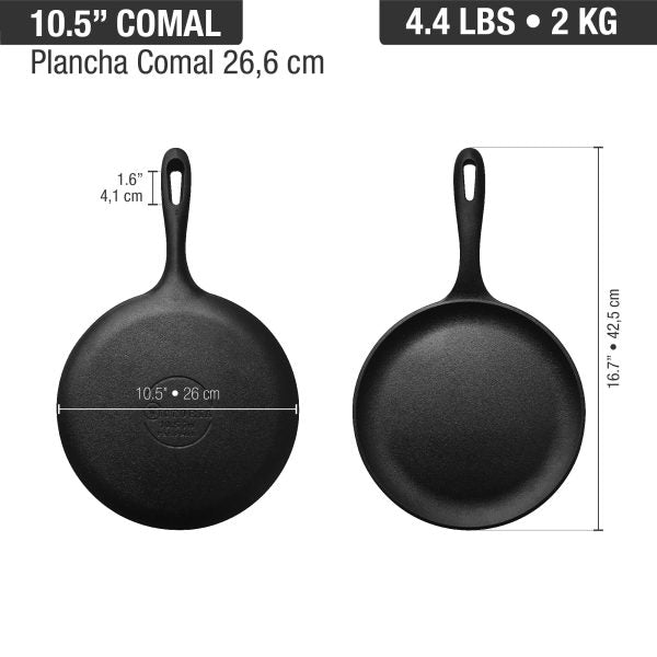 Victoria - Crêpière en fonte - 26 cm 