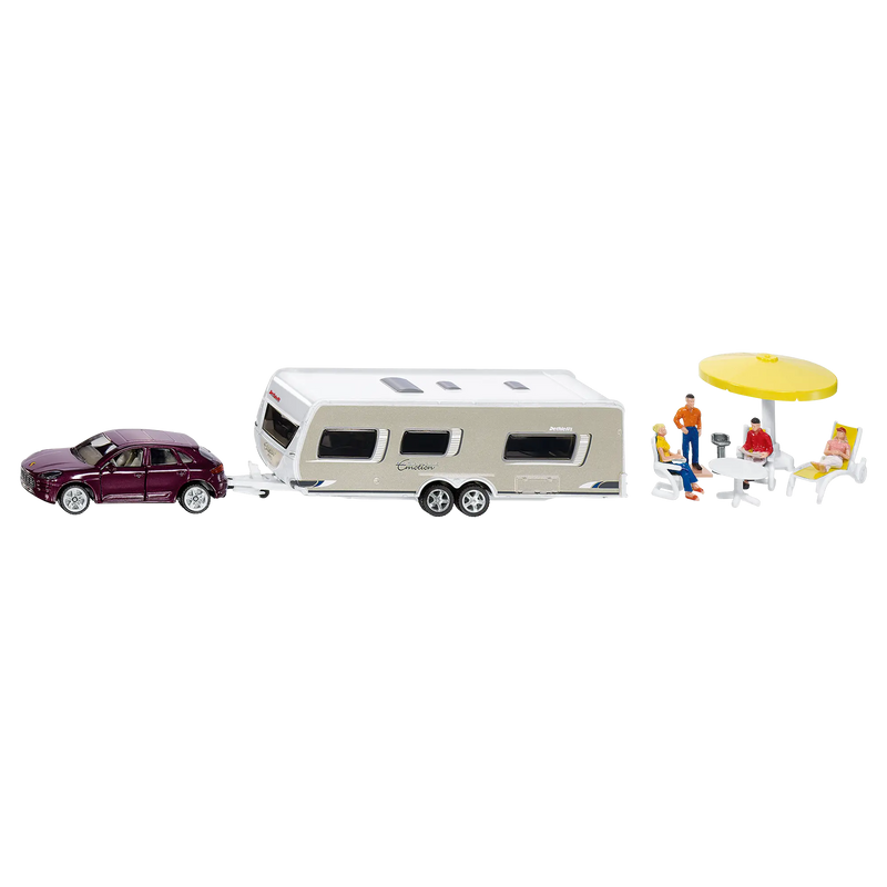 CAR WITH CARAVAN (1:50)