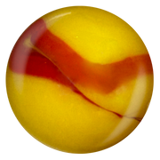Mega Marbles - Sun Glass Marble Game Net (25-Piece) - representative marble design close-up