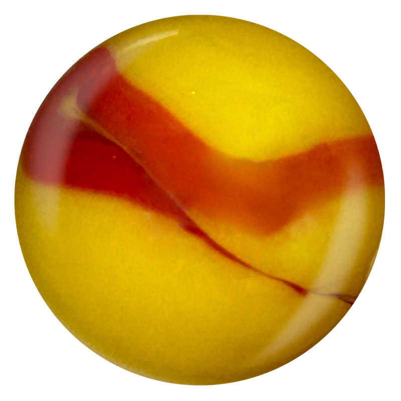 Mega Marbles - Sun Glass Marble Game Net (25-Piece) - representative marble design close-up