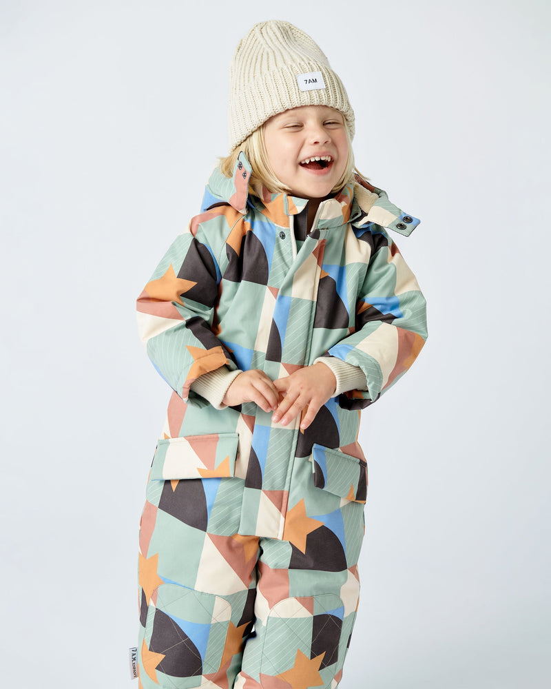 7AM Enfant - Snowsuit Grand -  Benji Prints Plush