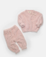 Boxy Bow Sweater - Furry