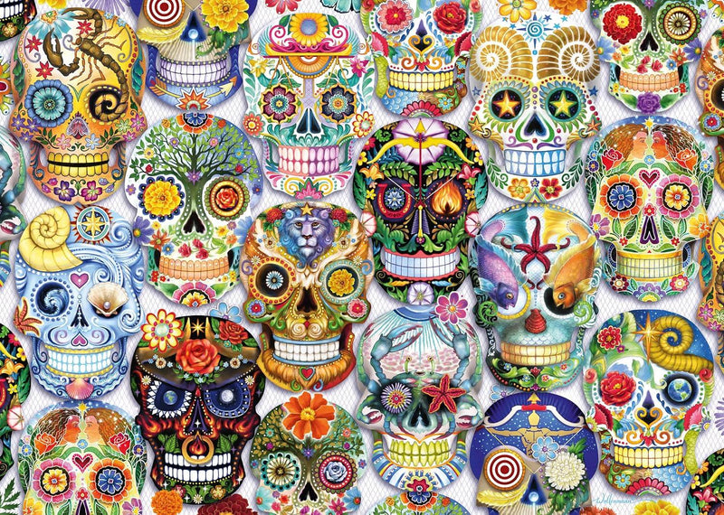 Schmidt Spiele - Puzzle - La Catrina (2000-Piece Puzzle) - Limolin 