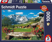 Schmidt Spiele - Puzzle - Mountain Paradise (1000-Piece Puzzle) - Limolin 