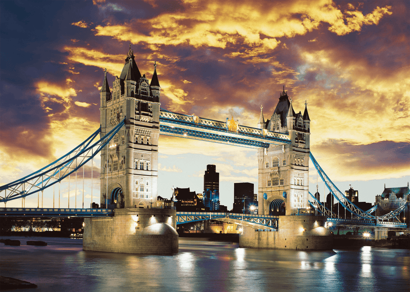 Schmidt Spiele - Puzzle - Tower Bridge London (1000-Piece Puzzle) - Limolin 