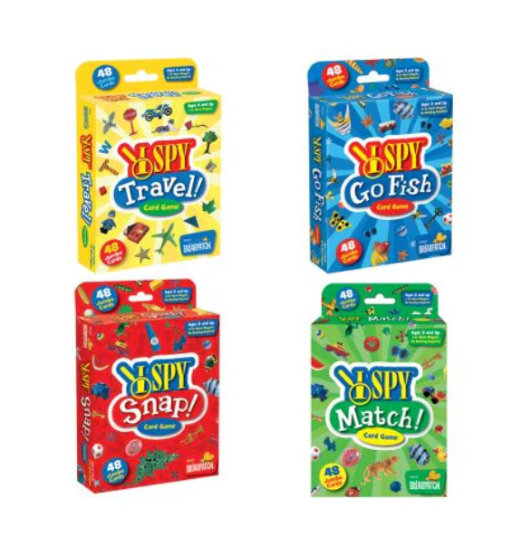 University Games - BRIARPATCH - I SPY - { Match! / Snap! / Go Fish! }