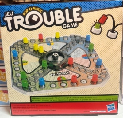 TROUBLE - Pop-O-Matic Board Game | Ages 5+