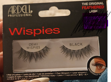 Ardell - Cils Invisiband Lashes Demi Wispies (Noir/Black)