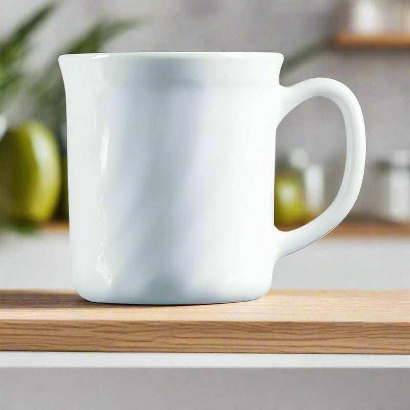 Luminarc – Trianon White Mug Set – 290 mL – 6 Pieces – product view