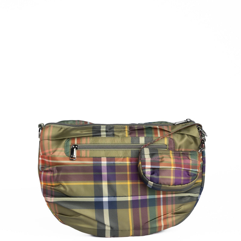 LUG - Scuffle Pleated Crossbody Bag with Disco Pouch