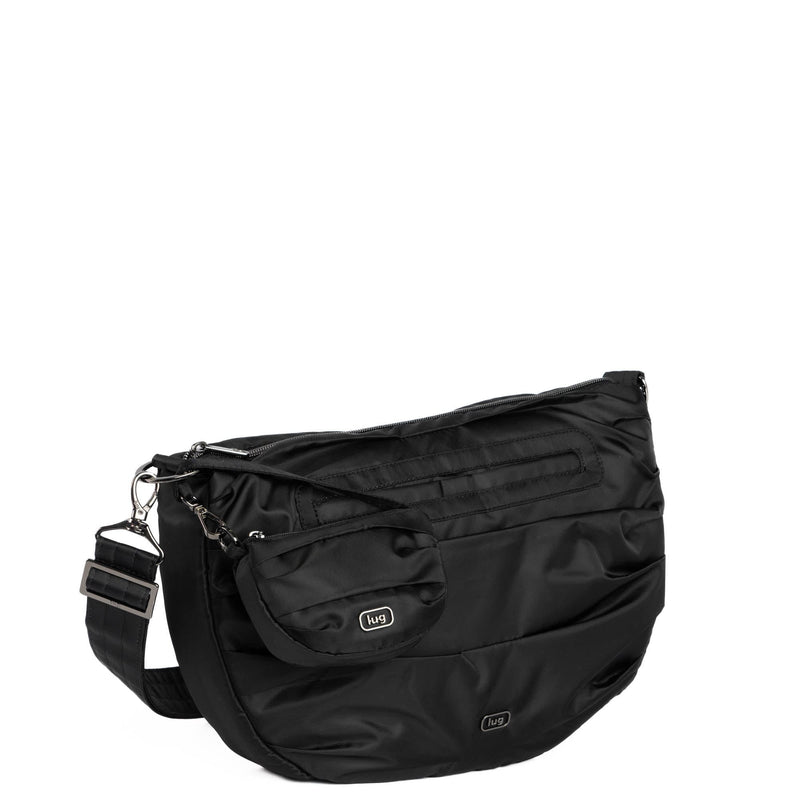 LUG - Scuffle Pleated Crossbody Bag with Disco Pouch