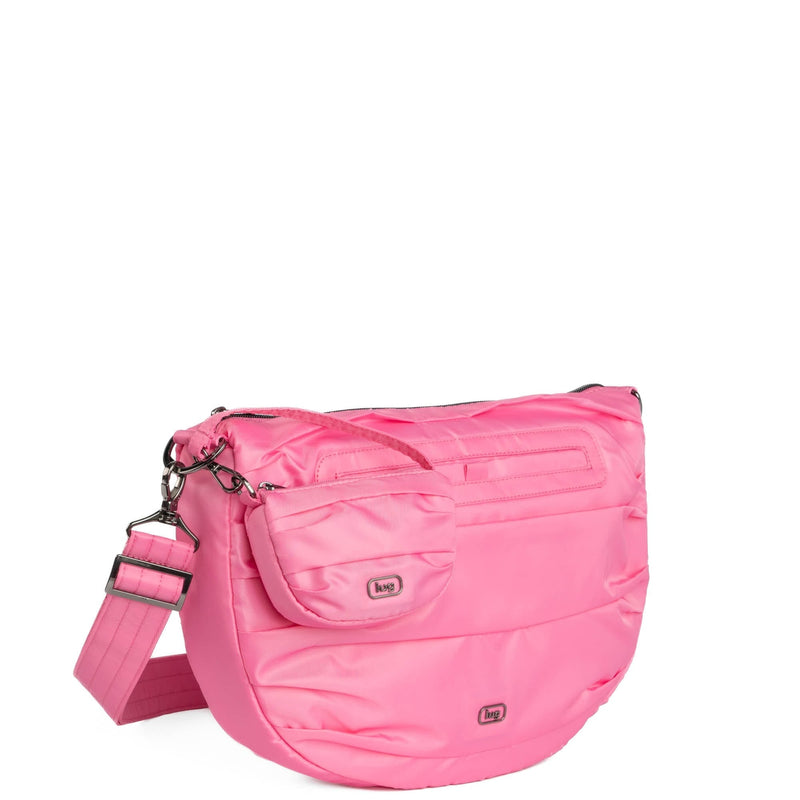 LUG - Scuffle Pleated Crossbody Bag with Disco Pouch