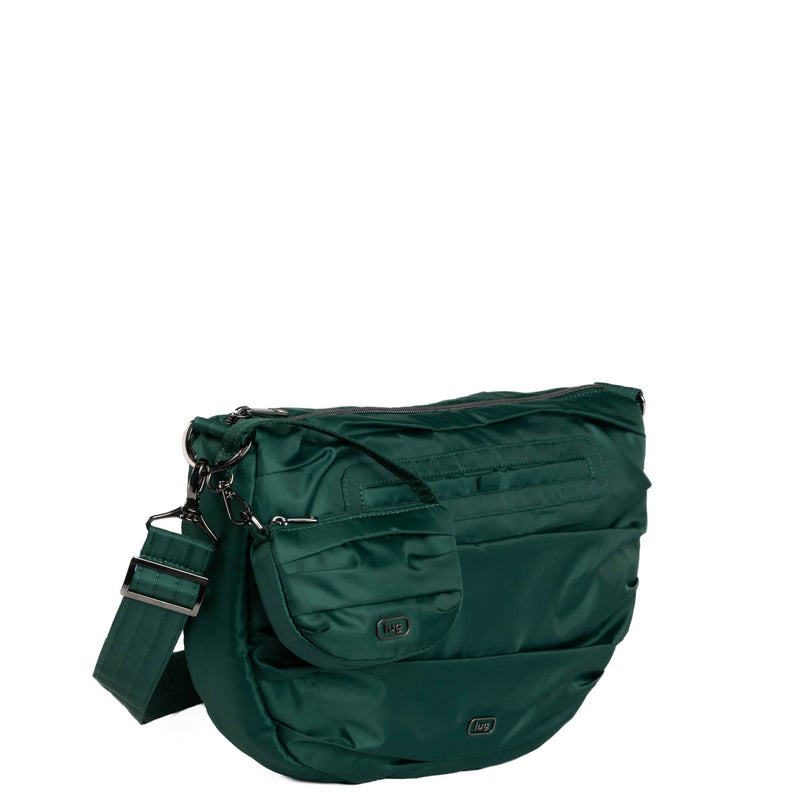 LUG - Scuffle Pleated Crossbody Bag with Disco Pouch