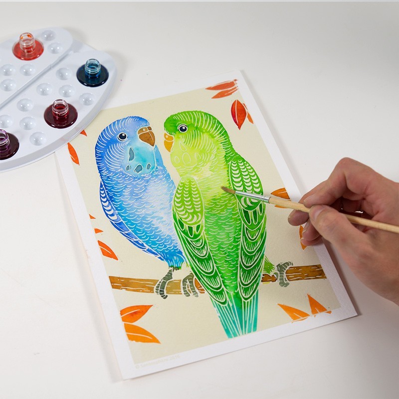 Sentosphere - Aquarellum Junior - Parrots - Limolin 