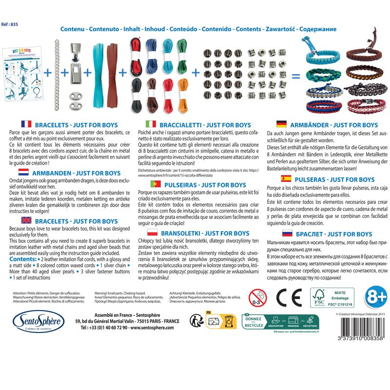 Sentosphere - Bracelets Just For Boys - Limolin 
