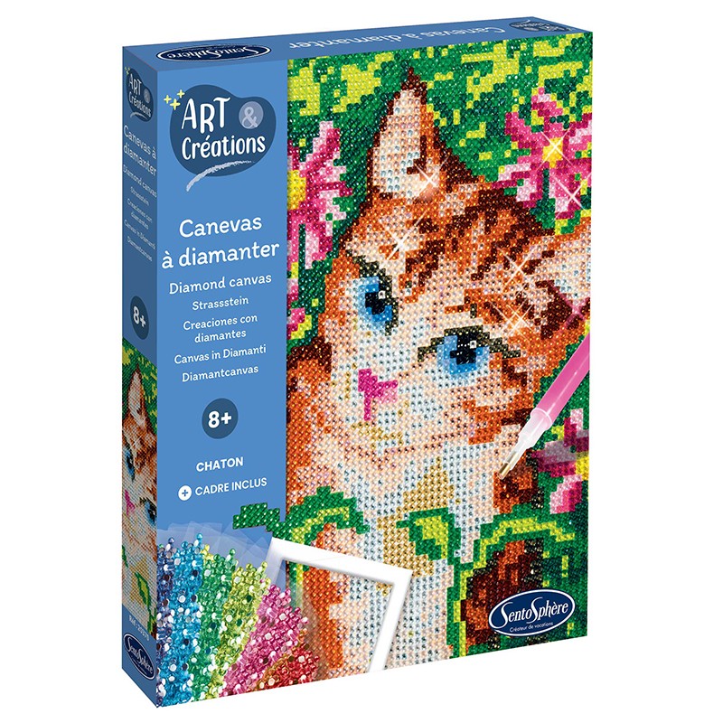 Sentosphere - Canevas A Diamanter - Chat - Limolin 