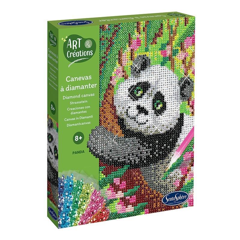 Sentosphere - Canevas A Diamanter - Panda - Limolin 