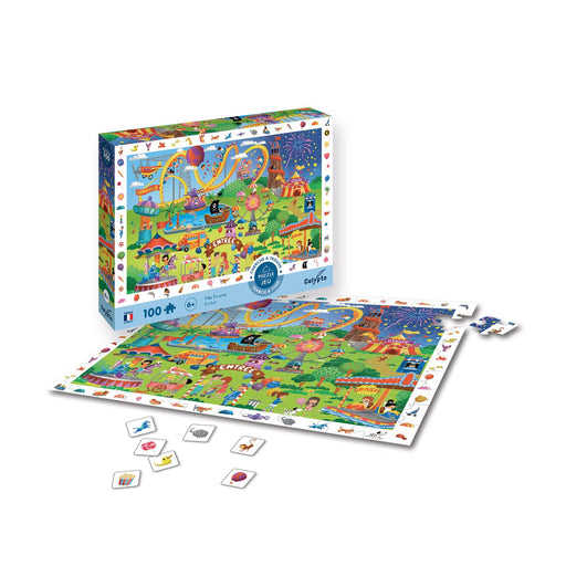 Sentosphere - Puzzles 100 pieces XXL 610X420mm 'Search & Found' Carnival - Limolin 