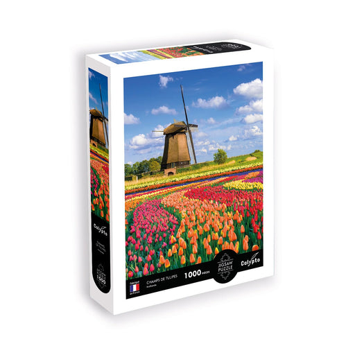 Sentosphere - Puzzles 1000 pieces 685X480mm LANDSCAPE - Tulip fields - Hol - Limolin 