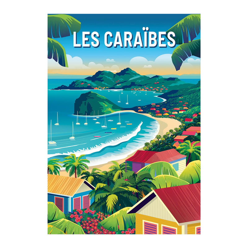 Sentosphere - Puzzles 500 pieces 480X330mm The Caribbean - Limolin 