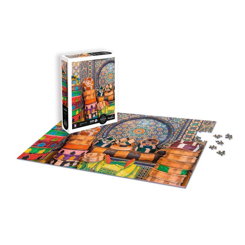 Sentosphere - Puzzles 500 pieces XL 685X480mm Medina of Fez - Morocco - Limolin 
