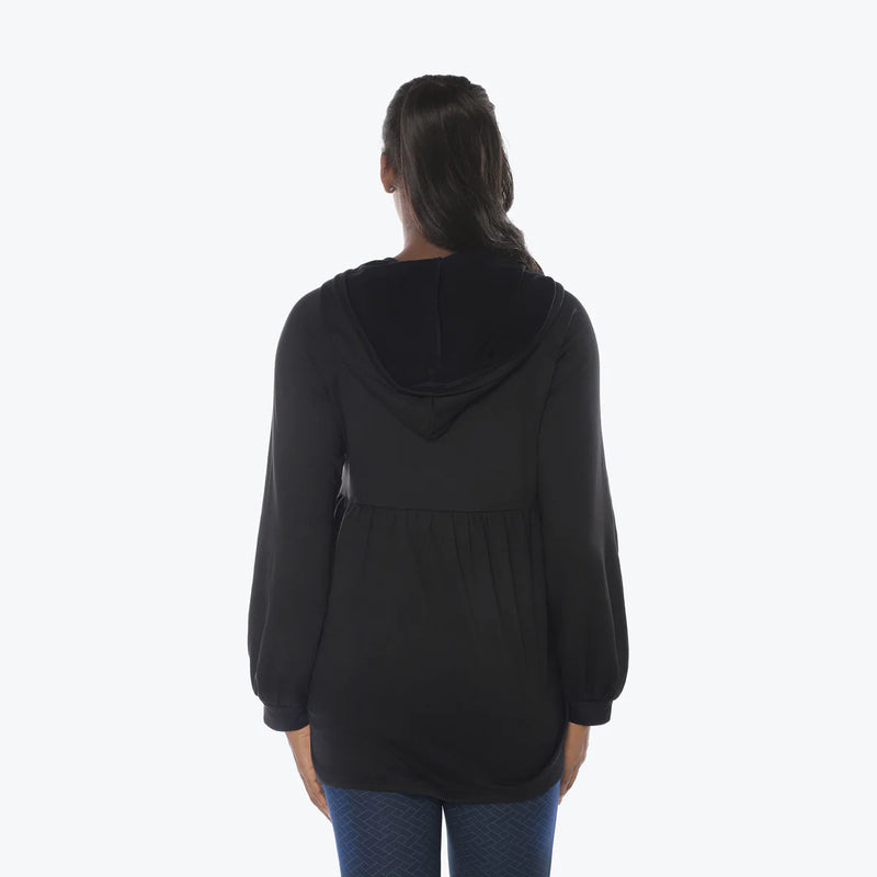 LUG - Veste zippée en jersey brossé Shimmy